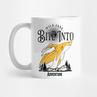 Bite Into Wild Zone - Adventurous Shark Mug